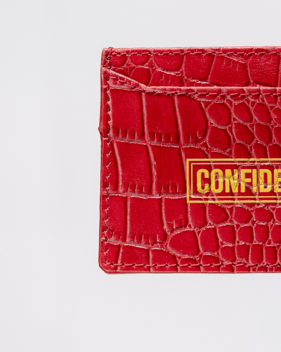 The Axis Card Holder — Crimson Edition
