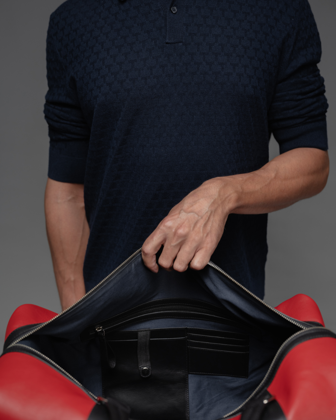 The Vanguard Duffle — Crimson Edition