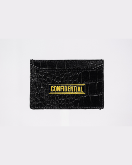 The Axis Card Holder — Noir Edition