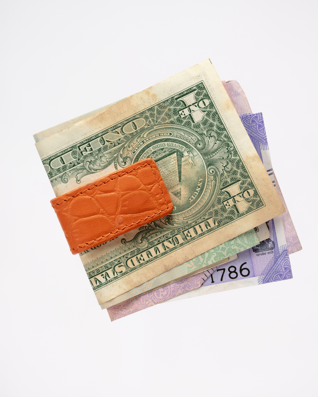 The Axis Money Clip — Ember Edition
